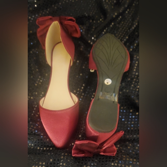 Satin Ballet Flats - Picture 3 of 3